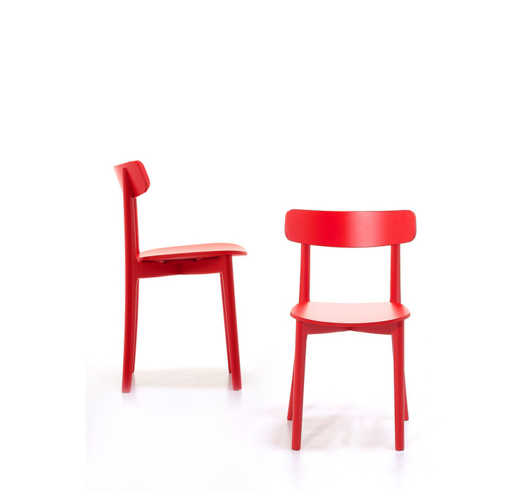 Стул Babar 2451 red (2451.101SE RAL3020)5